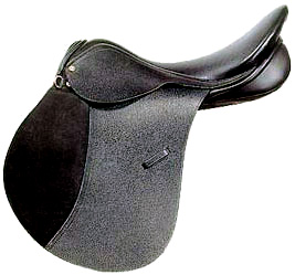 An excellent All Purpose Saddle with deep seat and suede knee rolls